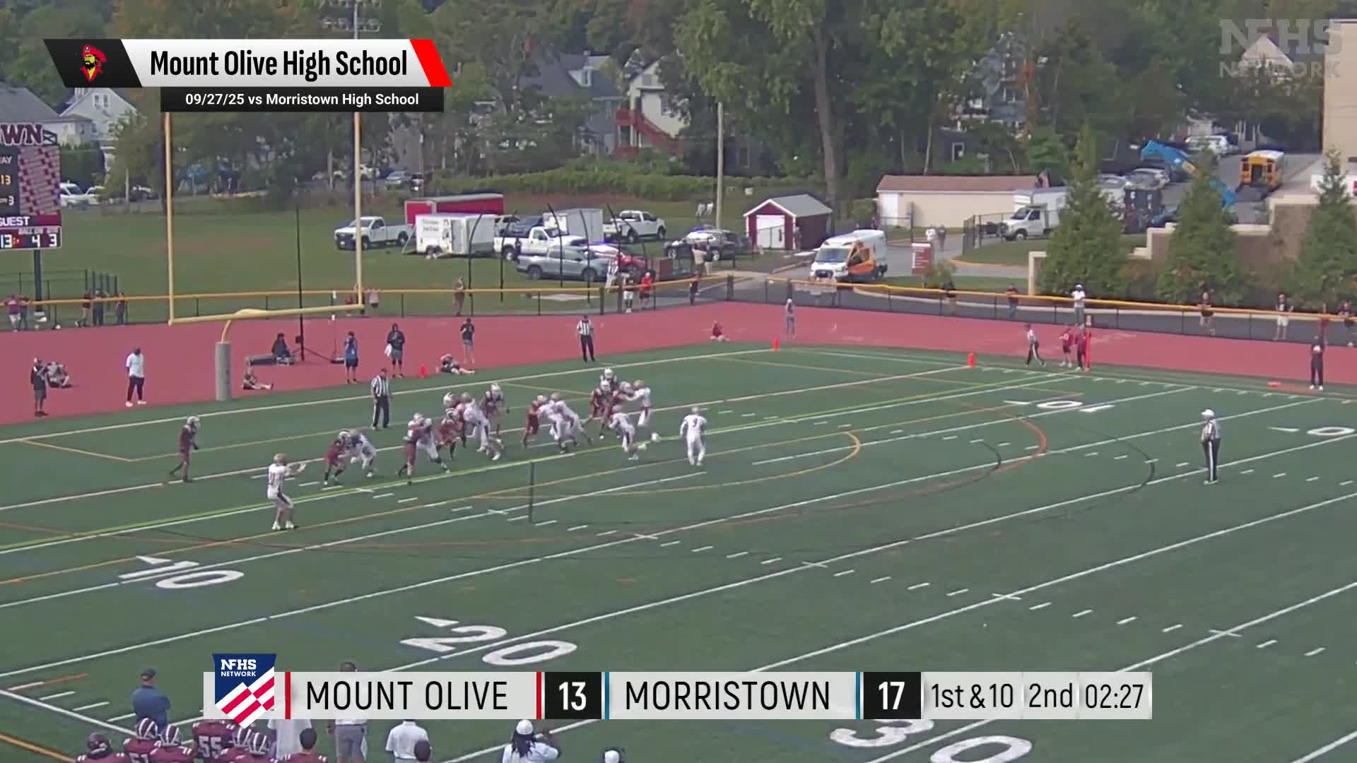 Football Recap: Mount Olive Piles Up the Points Against Nutley + How To Watch