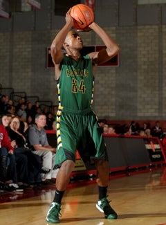 Marquane Harris is a junior captain for theEagles and scored 10 points Friday.