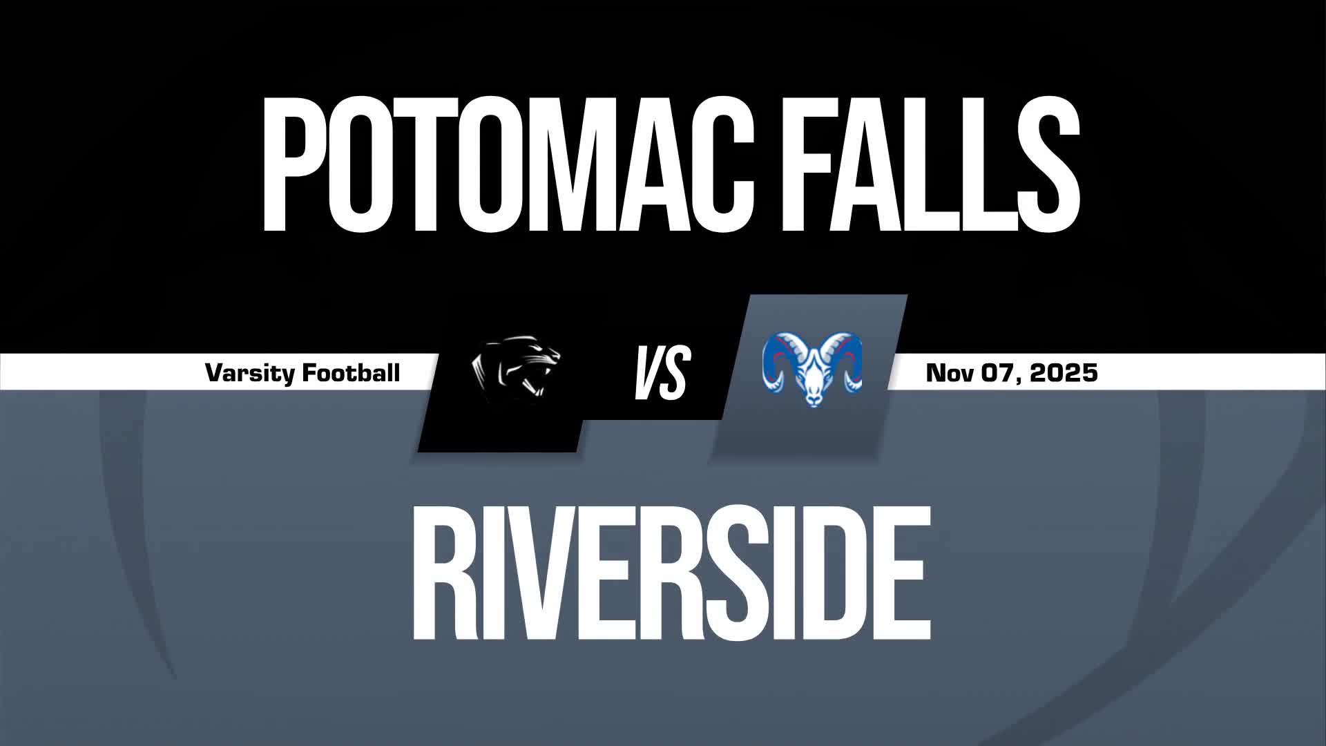 Football Game Preview: Potomac Falls Panthers vs. Lightridge Bolts + How To Watch