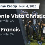 Football Game Recap: Monte Vista Christian Mustangs vs. St. Francis Sharks