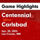 Basketball Game Recap: Carlsbad Cavemen vs. Centennial Hawks