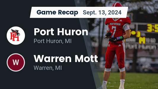 Football Game Preview: Port Huron Heads Out