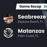 Football Game Recap: New Smyrna Beach vs. Matanzas
