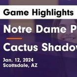 Notre Dame Prep vs. Cactus Shadows
