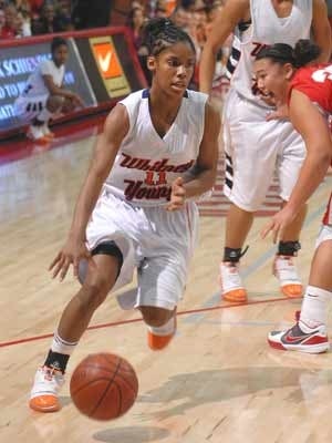 Janee Thompson sparked Young off bench.