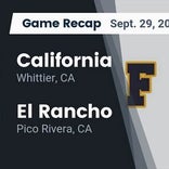 Football Game Recap: El Rancho Dons  vs. La Serna Lancers