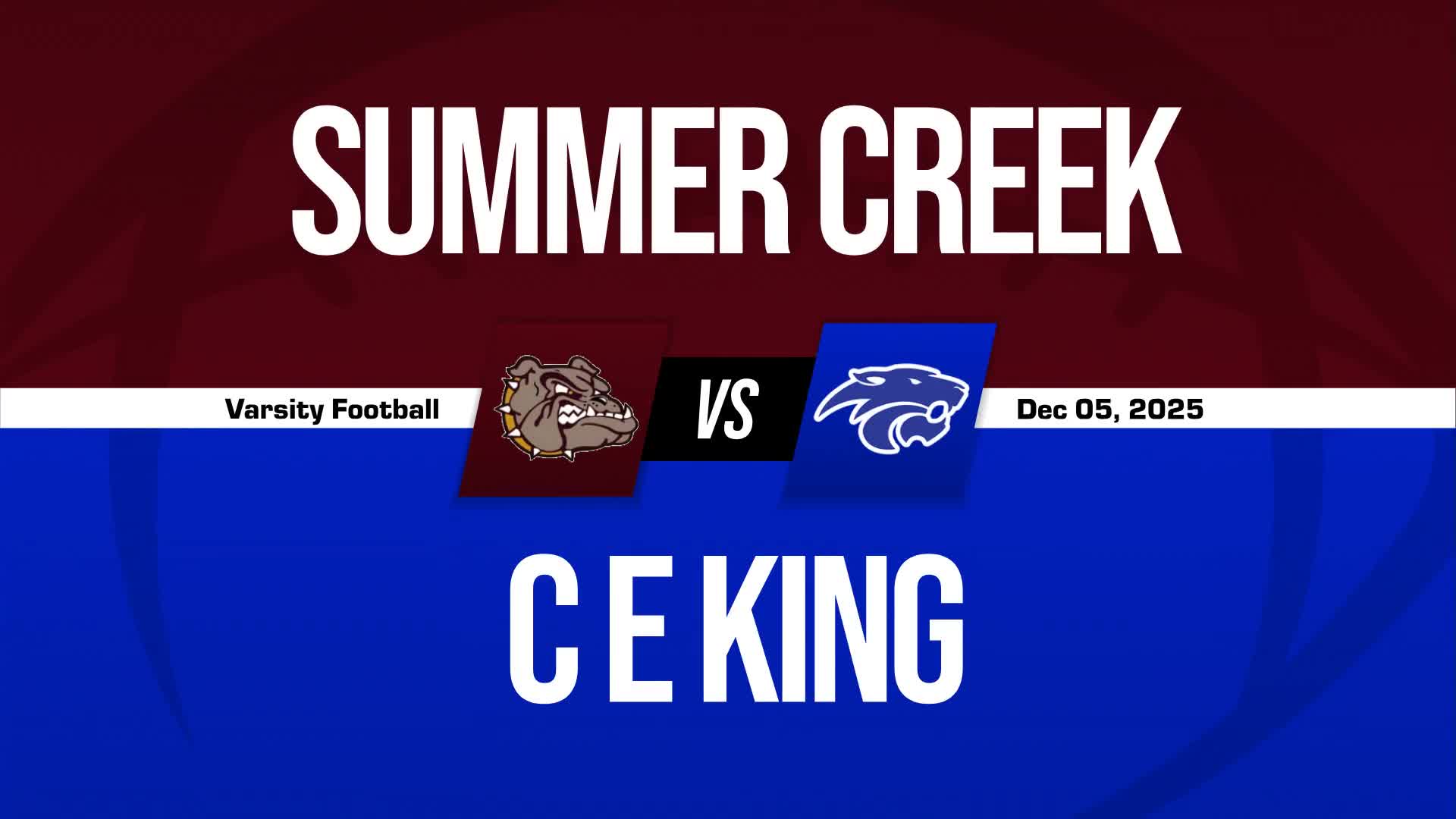 Football Game Preview: King Panthers vs. Vandegrift Vipers + How To Watch