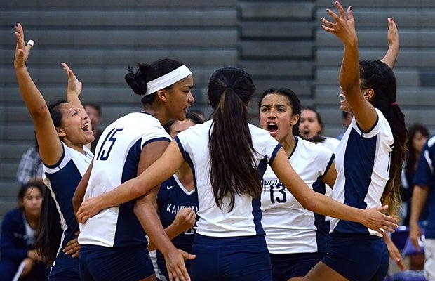 At 24-1, Kamehameha sits in the No. 11 spot in this week's national volleyball rankings.