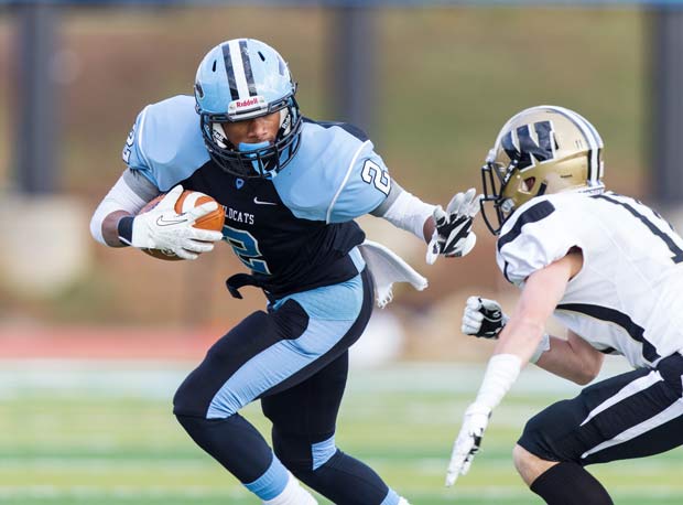 Charles Tutt and Centreville made a big jump when they won a Virginia state title.