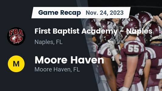 Moore Haven vs. First Baptist Academy