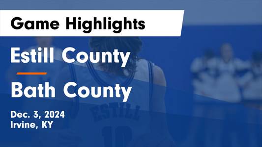 Basketball Recap: Estill County Comes Up Short