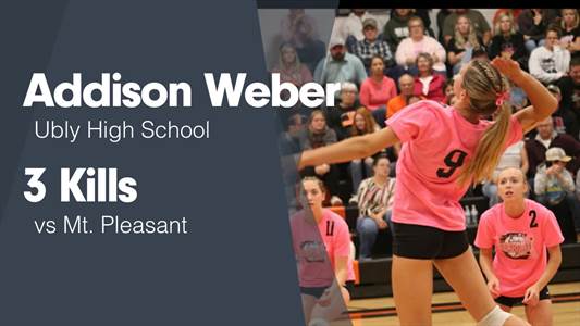 Addison Weber Game Report: vs Deckerville