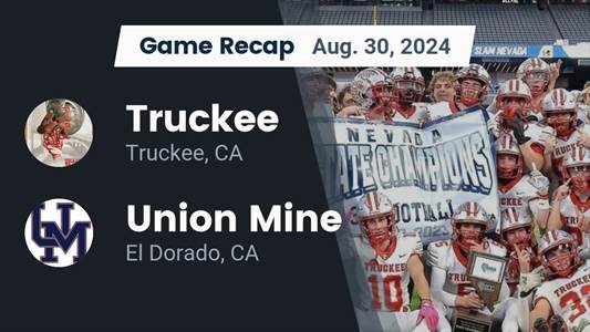 Football Game Recap: Union Mine Gets the Win