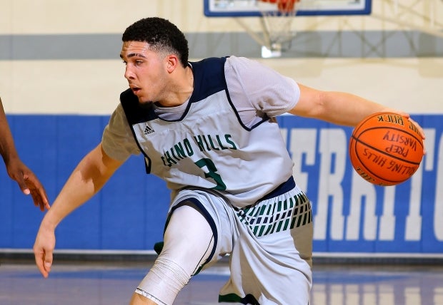 LiAngelo Ball helped Chino Hills advance in the CIF State Open Division playoffs with 52 points on Friday night.