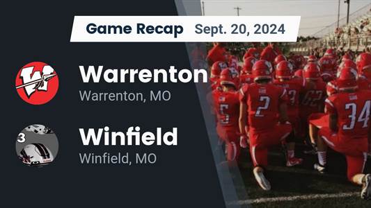 Football Recap: Winfield Takes a Loss