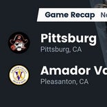 Football Game Recap: Amador Valley Dons vs. Pittsburg Pirates