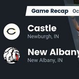Castle wins going away against New Albany
