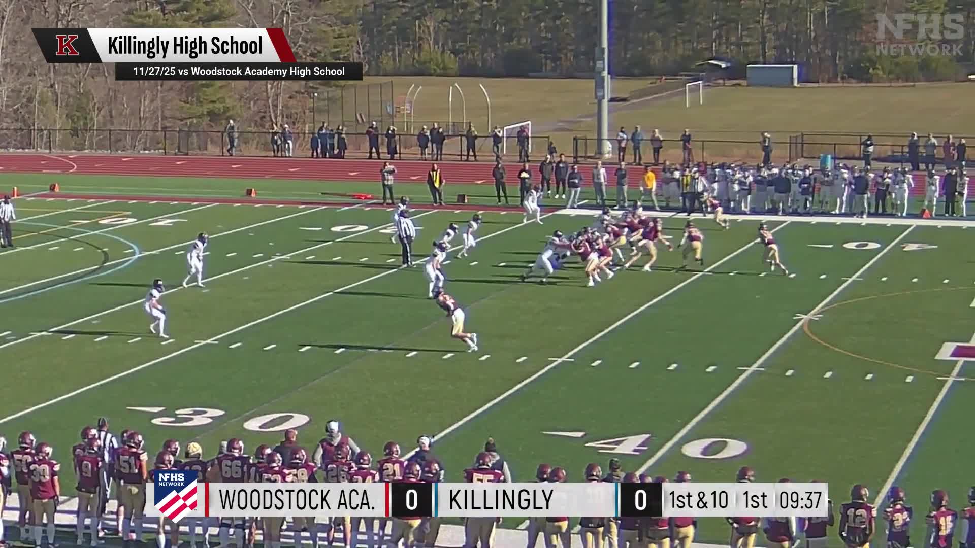 Football Recap: Killingly Piles Up the Points Against Ellington