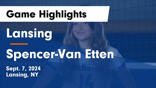 Volleyball Game Recap: Spencer-Van Etten Comes Up Short