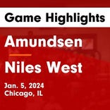 Niles West skates past Amundsen with ease
