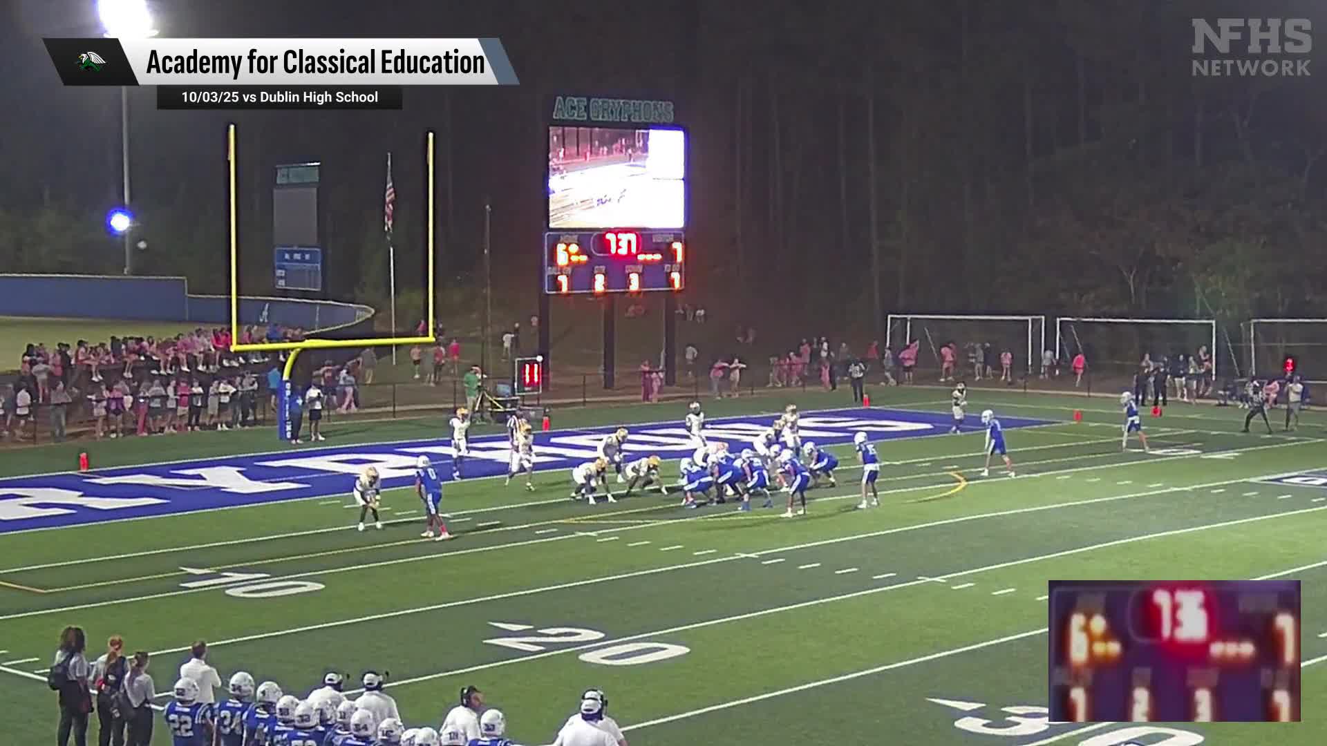 Football Recap: Bleckley County Skates Past Academy for Classical Education with Ease + How To Watch