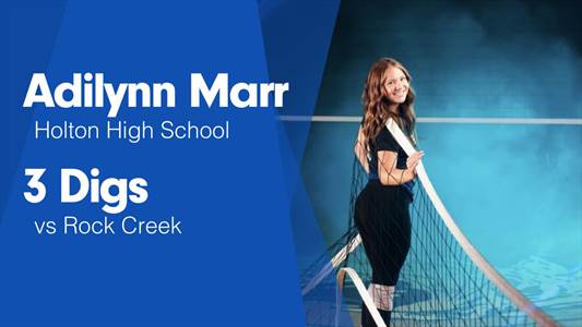 Adilynn Marr Game Report: vs Silver Lake