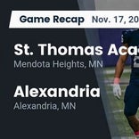 Football Game Recap: Alexandria Cardinals vs. St. Thomas Academy Cadets