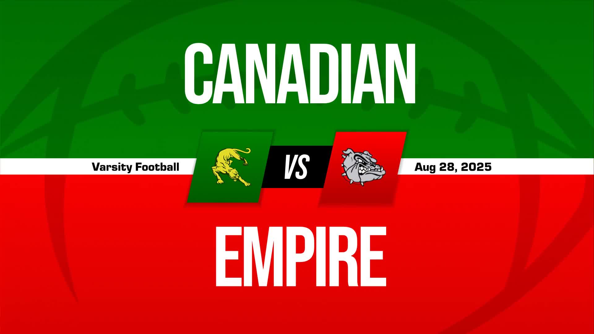 Football Game Preview: Canadian Cougars vs. Dewar Dragons