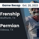 Football Game Recap: Frenship Tigers vs. Permian Panthers