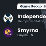 Football Game Recap: Smyrna Bulldogs vs. Independence Eagles
