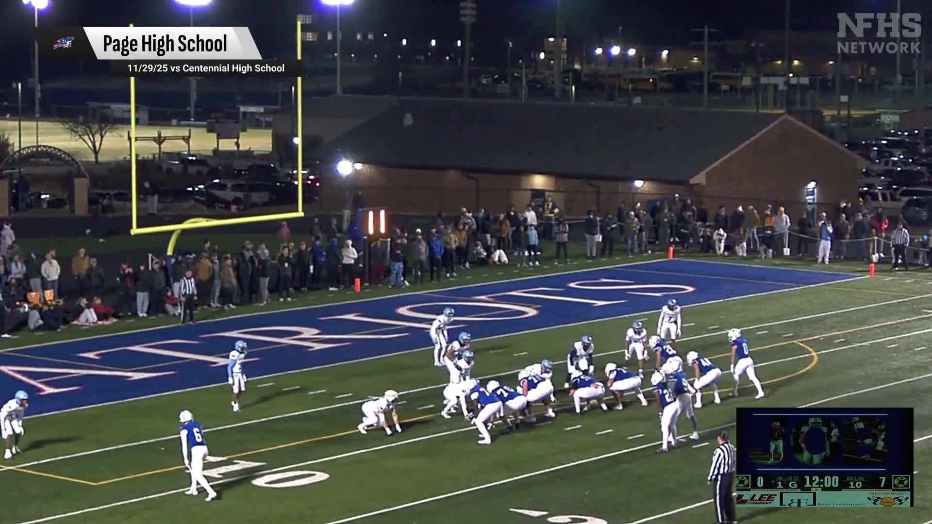 Football Recap: Page's  Victory  on Friday Extends Winning Streak to 14 + How To Watch