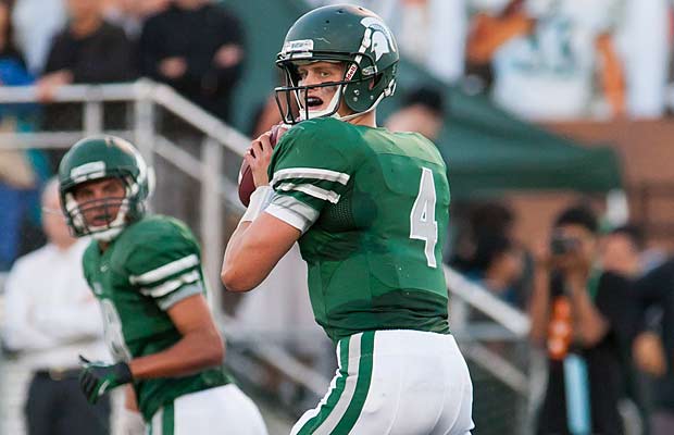 Max Browne set a state record in Skyline's playoff victory over Puyallup last week.