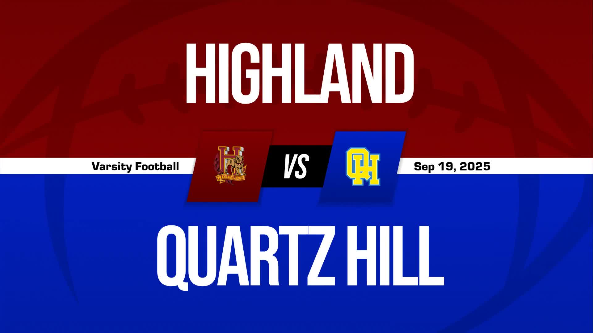 Football Recap: Highland Has No Trouble Against Littlerock