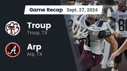 Football Game Preview: Arp Tigers vs. Buffalo Bison