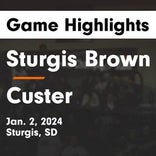 Basketball Game Recap: Sturgis Brown Scoopers vs. Thunder Basin Bolts