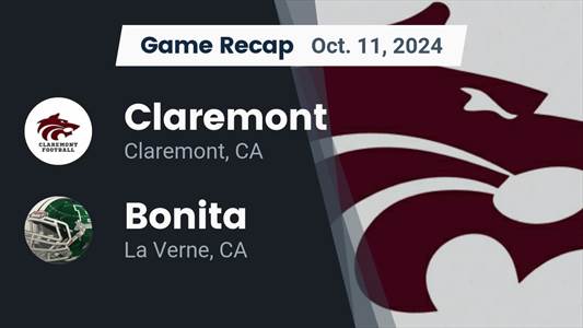 Football Recap: Claremont Comes Up Short