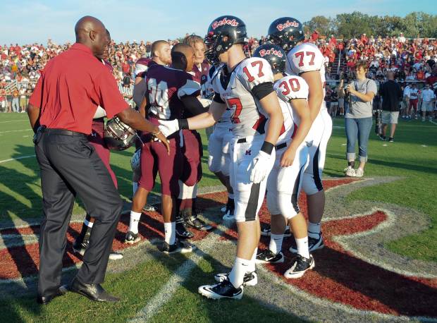 Maryville and Alcoa had a visit from Jerry Rice in last season's matchup.