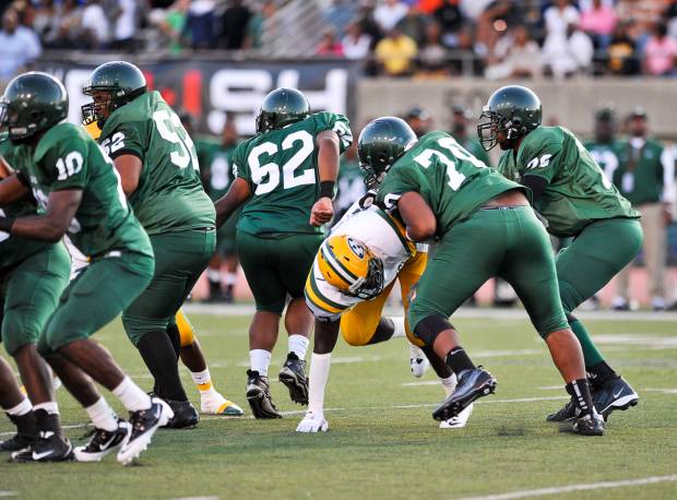 Cass Tech's offensive line will be hard at work this week.