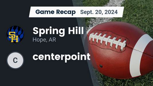 Football Game Preview: Spring Hill Bears vs. Mineral Springs Hor