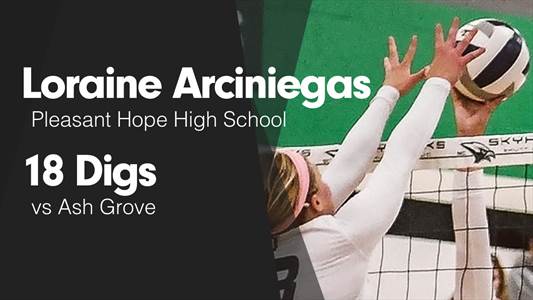 Loraine Arciniegas Game Report: vs Stockton