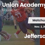 Football Game Recap: Union Academy vs. Thomas Jefferson Classica