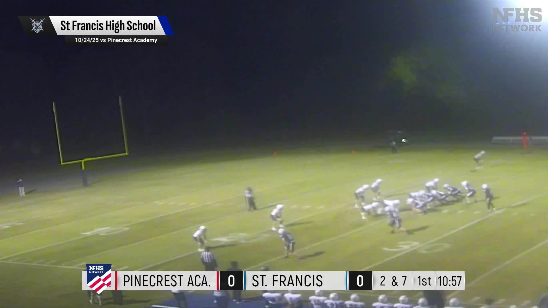 Football Recap: St. Francis Puts Losing Streak Behind Them + How To Watch