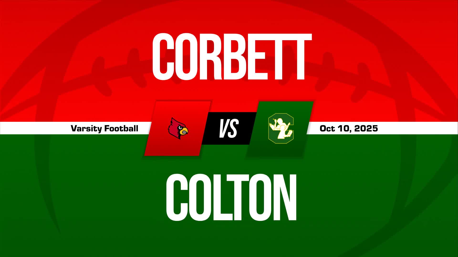 Football Recap: Corbett Takes a Loss + How To Watch
