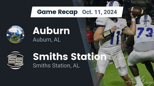 Football Recap: Auburn Piles Up the Points Against Smiths Station