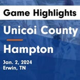 Basketball Recap: Unicoi County comes up short despite  Jackson Simmons' strong performance