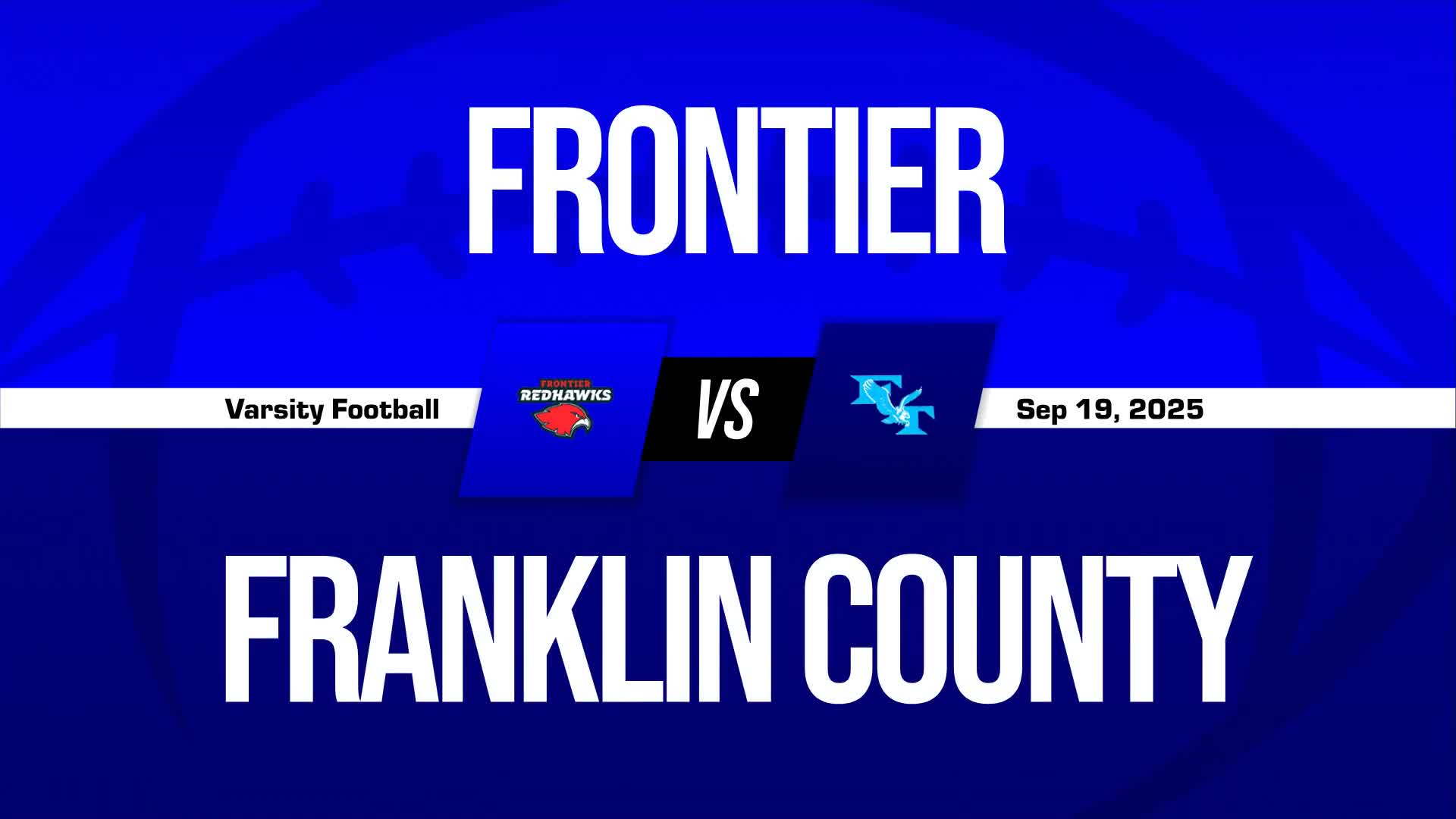 Football Recap: Frontier Regional's  Victory  on Friday Extends Winning Streak to Seven