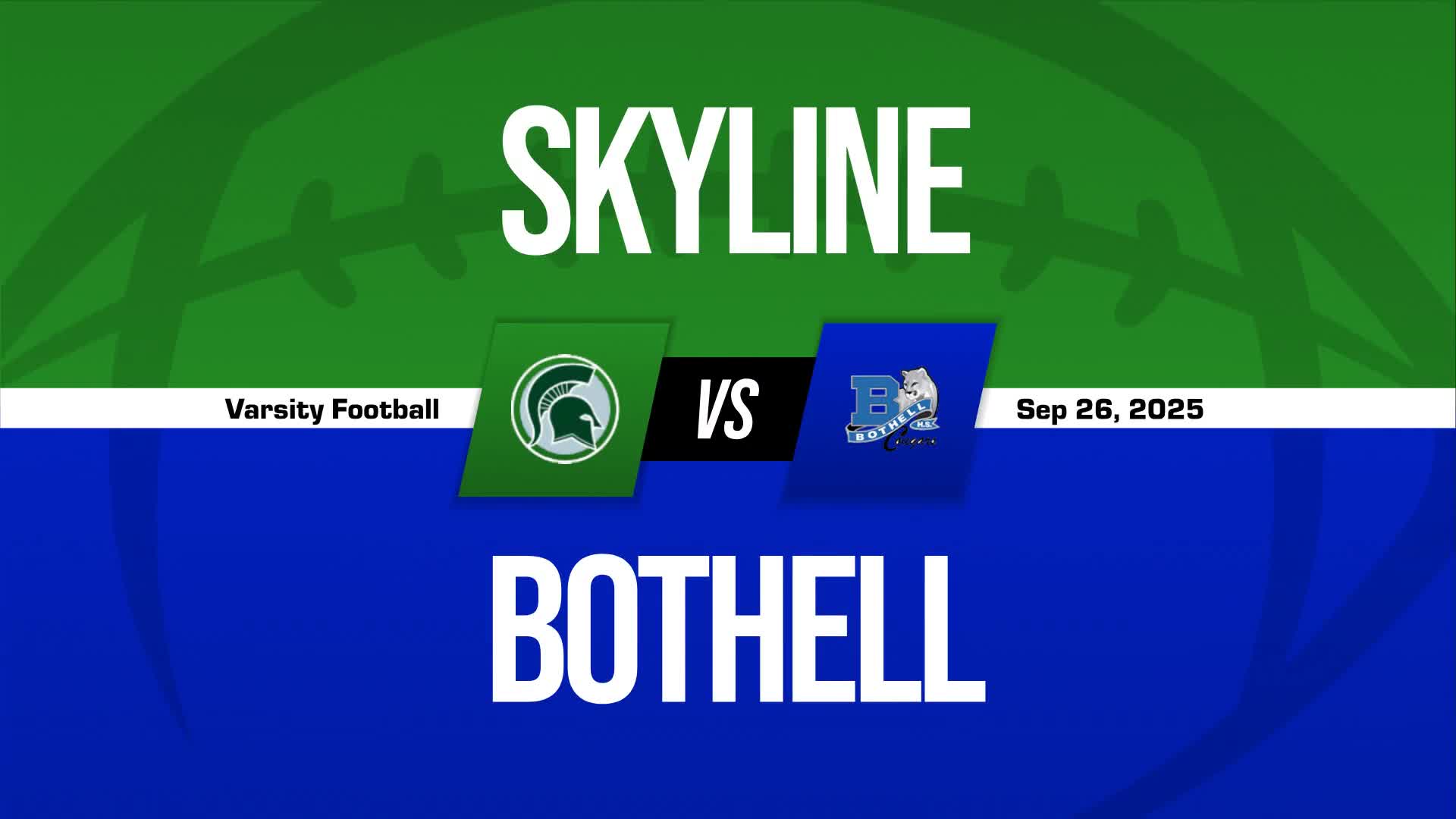 Football Recap: Bothell Sets Scoring Season-High Against Woodinville + How To Watch