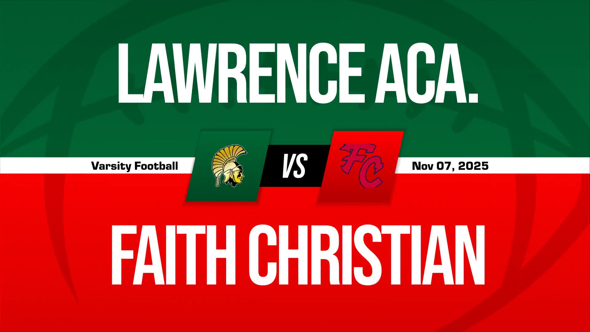Football Recap: Faith Christian Comes Up Short