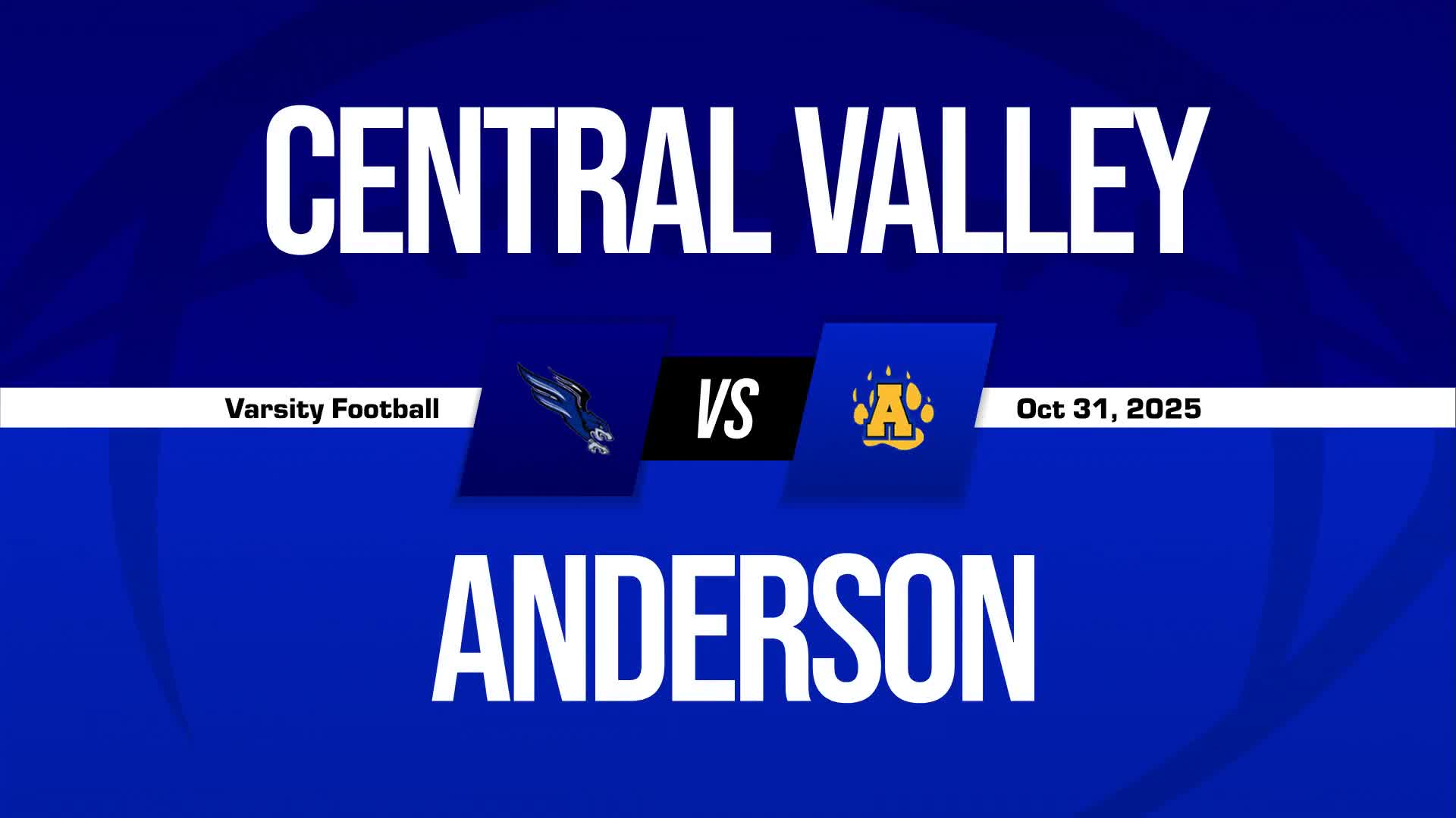 Football Game Preview: Anderson Cubs vs. West Valley Eagles + How To Watch