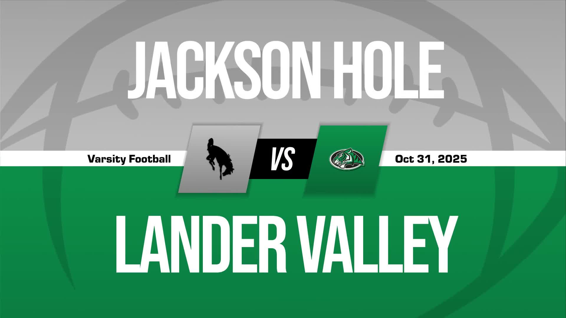 Football Game Preview: Lander Valley Tigers vs. Star Valley Braves